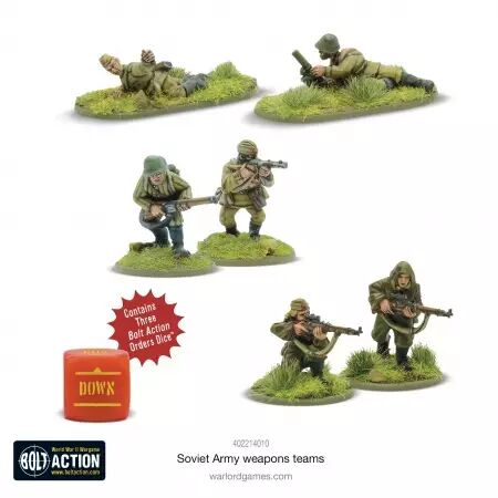 Soviet Army weapons teams - Bolt Action