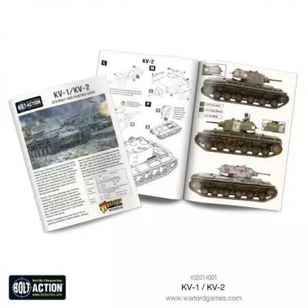 KV1/2 Plastic Box Set - Soviet - Bolt Action