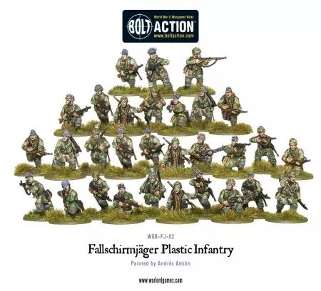 Fallschirmjager (plastic box) - Germany - Bolt Action