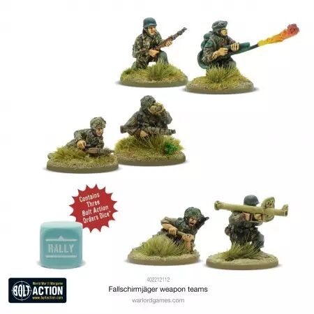 Fallschirmjäger weapons teams - Germany - Bolt Action