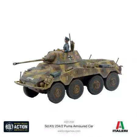 Puma Sd.Kfz 234/2 Armoured Car - Germany - Bolt Action