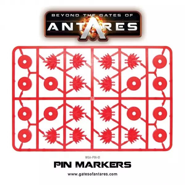 Warlord Pin Markers - Bolt Action