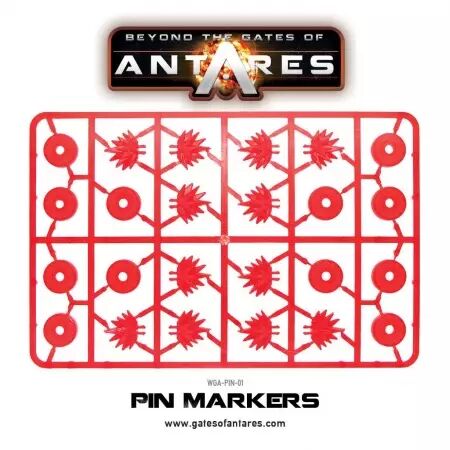 Warlord Pin Markers - Bolt Action