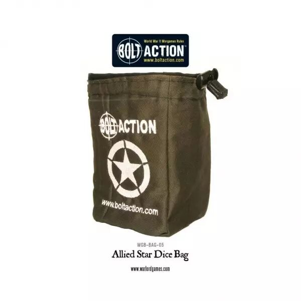 Bolt Action - Allied Star Dice Bag