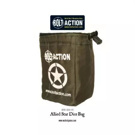 Bolt Action - Allied Star Dice Bag