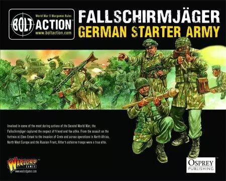 Fallschirmjager Starter Army - Germany - Bolt Action