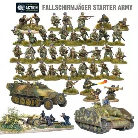 Fallschirmjager Starter Army - Germany - Bolt Action