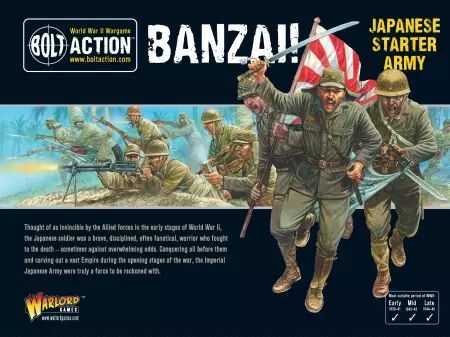 Banzai! Imperial Japanese Starter Army - Bolt Action