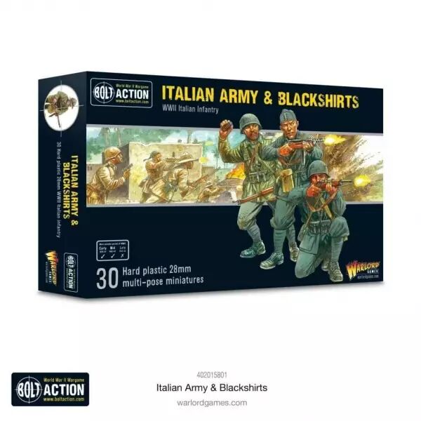 Italian Army & Blackshirts Starter Army - Bolt Action