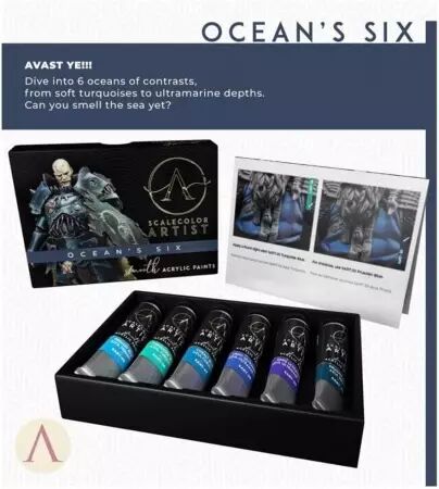 Scale75 - Artist Ocean's Six Set (6x20mL)
