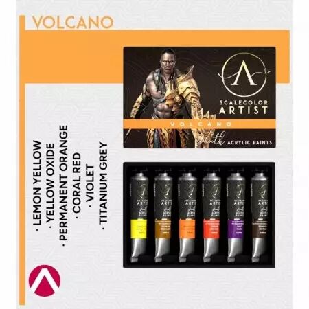 Scale75 - Artist Volcano Set (6x20mL)