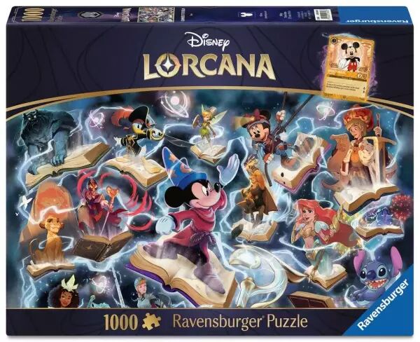 Acier - Puzzle 1000 pi�ces - Collection Disney Lorcana - Ravensburger