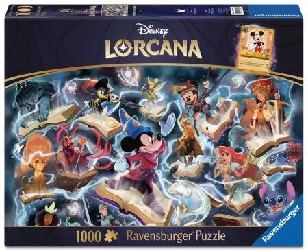 Acier - Puzzle 1000 pièces - Collection Disney Lorcana - Ravensburger