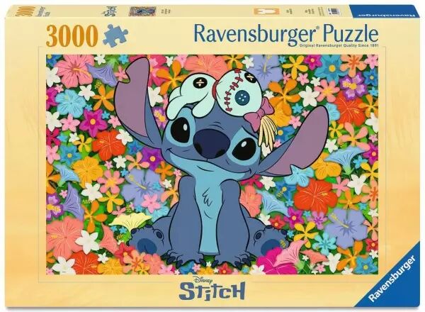 Stitch en fleurs - Puzzle 3000 pi�ces - Collection Disney - Ravensburger