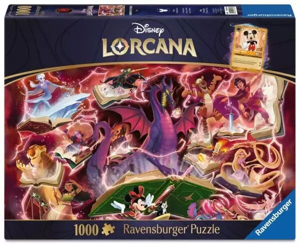 Rubis - Puzzle 1000 pi�ces - Collection Disney Lorcana - Ravensburger