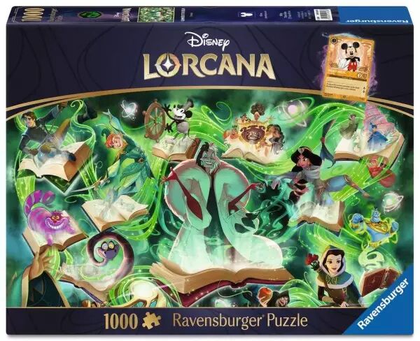 Emeraude - Puzzle 1000 pi�ces - Collection Disney Lorcana - Ravensburger