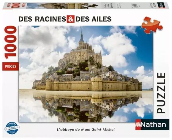 L'abbaye du Mont Saint-Michel  -  Puzzle 1000 pi�ces - Collection Urbain - Nathan