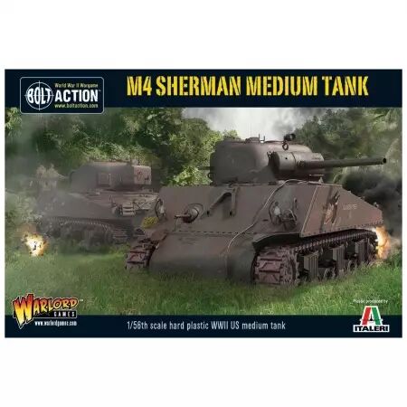 M4 Sherman - Char moyen américain - Bolt Action - Warlord Games
