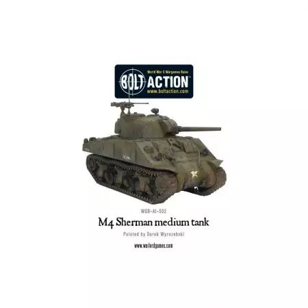 M4 Sherman - Char moyen américain - Bolt Action - Warlord Games