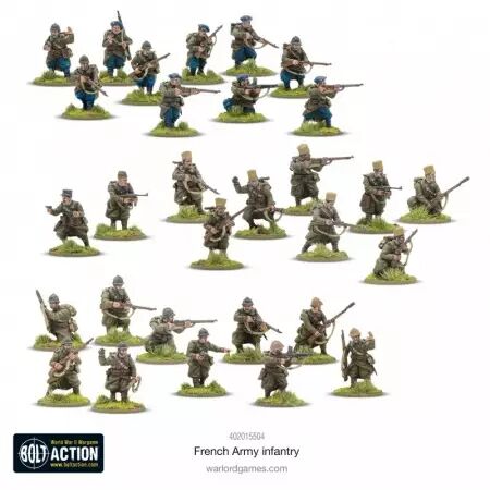 Infanterie de l'Armée Française - Bolt Action - Warlord Games