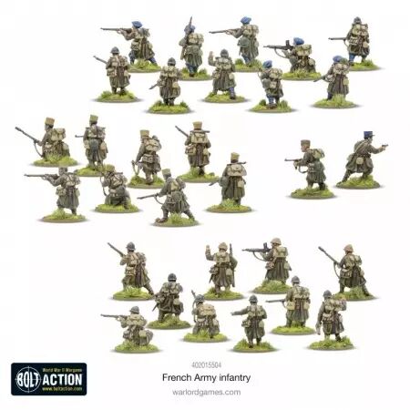 Infanterie de l'Armée Française - Bolt Action - Warlord Games