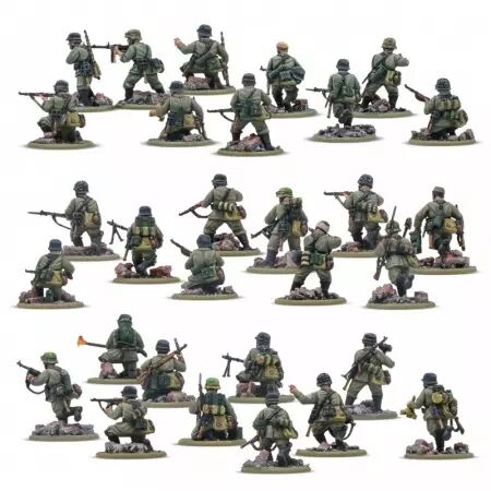 German Veteran Infantry Platoon - Infanterie allemande - Bolt Action - Warlord Games