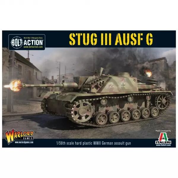 Stug III Ausf G / StuH-42 Plastic Box Set - Canon d'assaut allemand - Bolt Action - Warlord Games