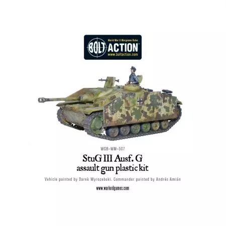 Stug III Ausf G / StuH-42 Plastic Box Set - Canon d'assaut allemand - Bolt Action - Warlord Games