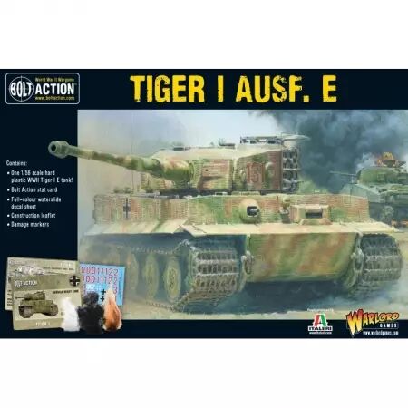 Tiger I Ausf. E Heavy Tank - Char lourd allemand - Bolt Action - Warlord Games
