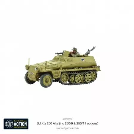 Sd.Kfz 250 (Alte) Half-Track - Véhicule semi-chenillé allemand - Bolt Action - Warlord Games