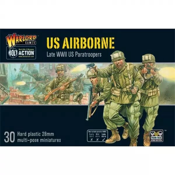 US Airborne Parachute Infantry - Infanterie a�roport�e am�ricaine - Bolt Action - Warlord Games