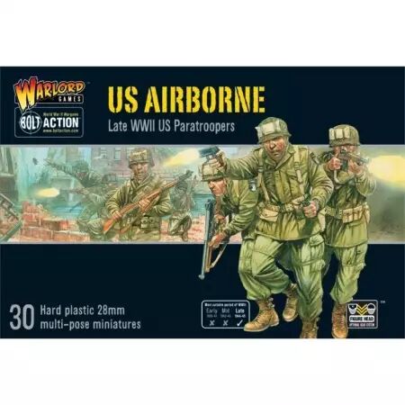 US Airborne Parachute Infantry - Infanterie aéroportée américaine - Bolt Action - Warlord Games