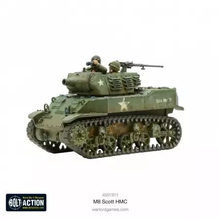 M8 Scott HMC - Canon automoteur américain - Bolt Action - Warlord Games