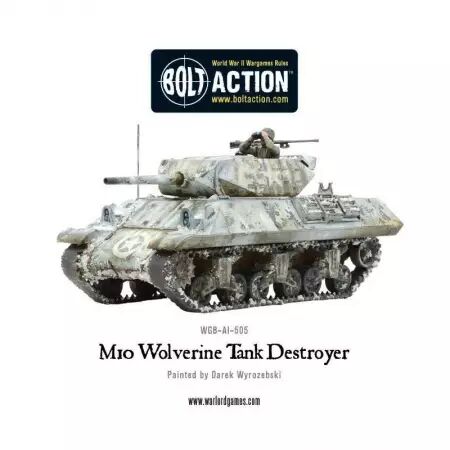 M10 Tank Destroyer Wolverine - Chasseur de chars américain - Bolt Action - Warlord Games
