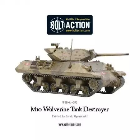 M10 Tank Destroyer Wolverine - Chasseur de chars américain - Bolt Action - Warlord Games