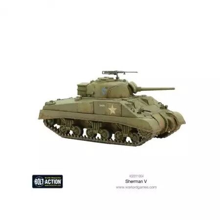 Sherman V Plastic Tank - Char moyen britannique  - Bolt Action - Warlord Games
