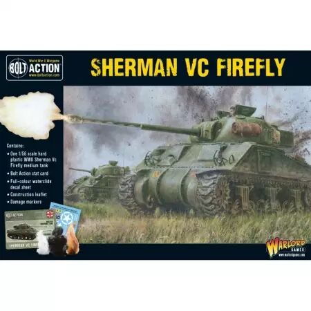 Sherman Firefly Vc - Char moyen britannique - Bolt Action - Warlord Games