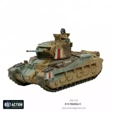 A12 Matilda II Infantry Tank - Char d'infanterie britannique - Bolt Action - Warlord Games