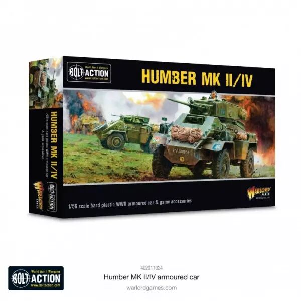 Humber MK II/IV Armoured Car - Voiture blind�e britannique et du Commonwealth - Bolt Action - Warlord Games