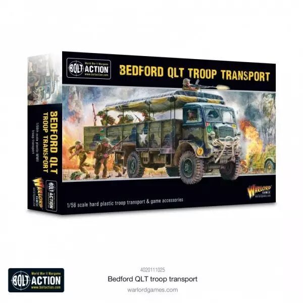 Bedford QLT Troop Transport - V�hicule de transport britannique - Bolt Action - Warlord Games