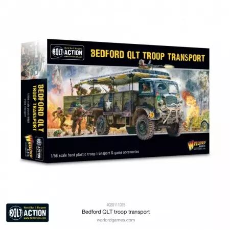 Bedford QLT Troop Transport - Véhicule de transport britannique - Bolt Action - Warlord Games