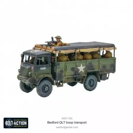 Bedford QLT Troop Transport - Véhicule de transport britannique - Bolt Action - Warlord Games