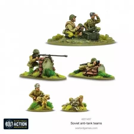 Soviet Anti-Tank Teams - Équipes antichar soviétiques - Bolt Action - Warlord Games