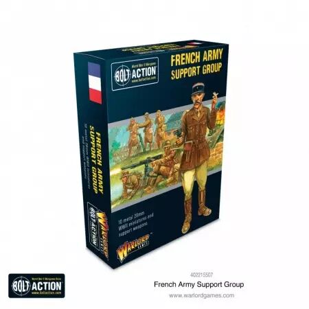 French Army Support Group - Groupe de soutien de l'armée française - Bolt Action - Warlord Games