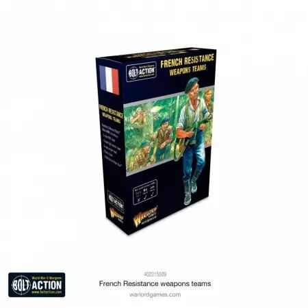 French Resistance Weapons Teams - Équipes d'armes de la Résistance française - Bolt Action - Warlord Games
