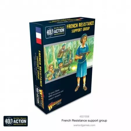 French Resistance Support Group - Groupe de soutien de la Résistance française - Bolt Action - Warlord Games
