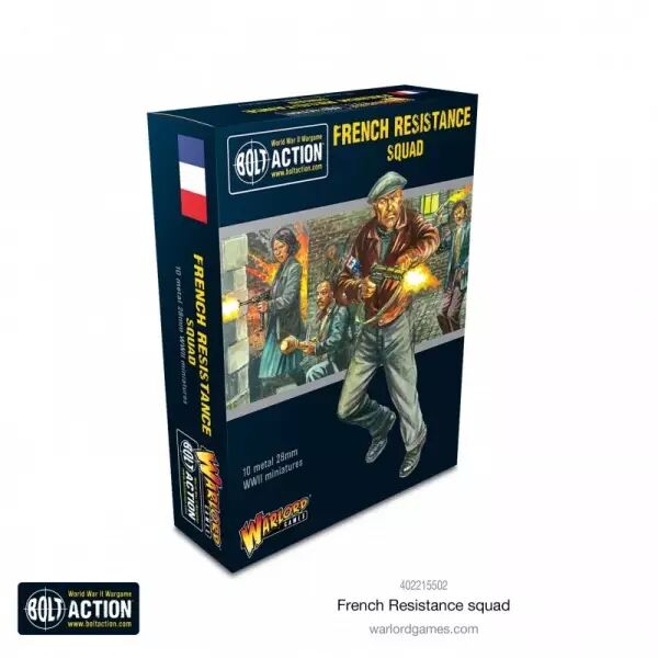 French Resistance Squad - Groupe de r�sistance fran�aise - Bolt Action - Warlord Games