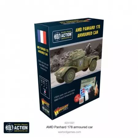 Panhard 178 Armoured Car - Voiture blindée française - Bolt Action - Warlord Games