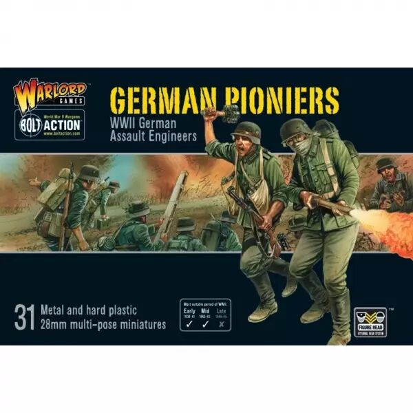 German Pioniers - Pionniers d'assaut allemands - Bolt Action - Warlord Games