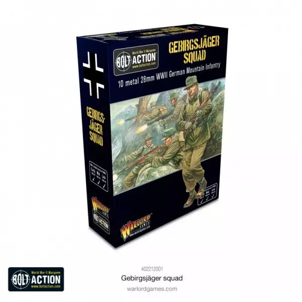 Gebirgsj�ger Squad - Escouade de chasseurs de montagne allemands - Bolt Action - Warlord Games